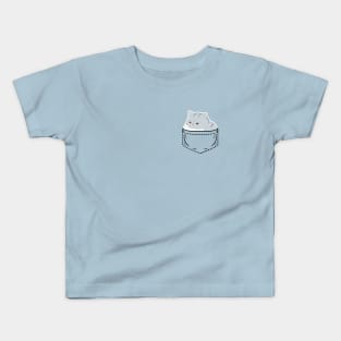 British Shorthair in a pocket Kids T-Shirt